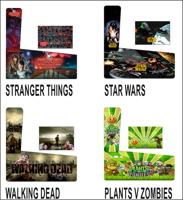 Pinballia 32″ Full 4K 144hz 3 Screen Virtual Pinball Machine