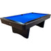 Buffalo Dominator II Pool Table In Black diagonal view