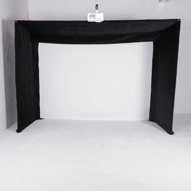 GolfBays LUX Golf Simulator Hitting Enclosure front