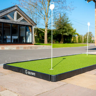 GolfBays Modular Golf Putting Green | Indoor Putting Practice Green for Man Caves 