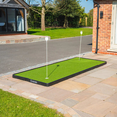 GolfBays Modular Golf Putting Green | Indoor Putting Practice Green for Man Caves | 4 Sizes Available