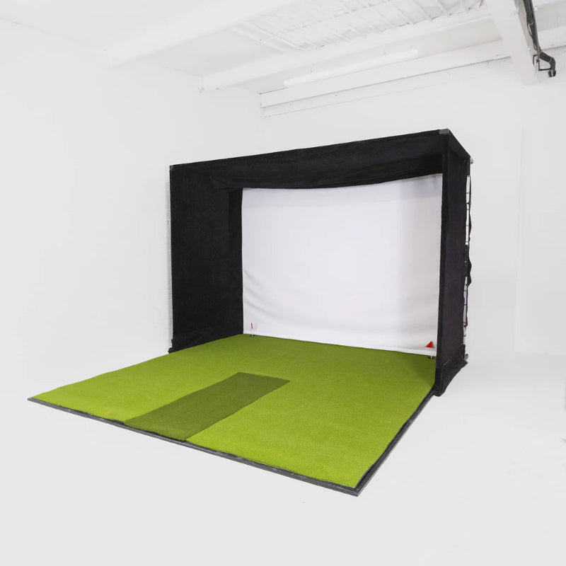 GolfBays Modular Golf Simulator Flooring | Premium Indoor Golf Flooring for Home Simulators