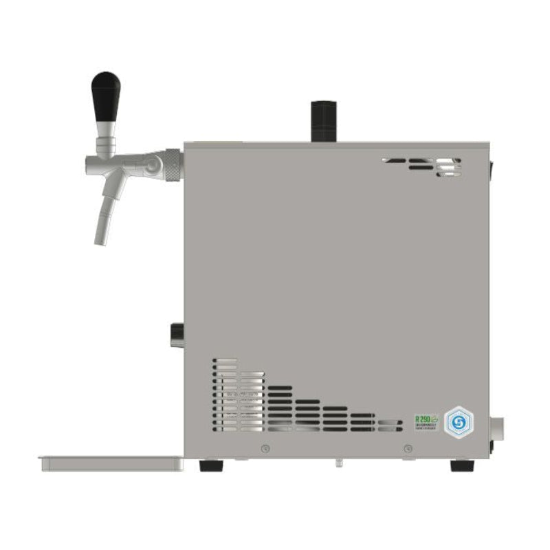 Lindr Pygmy 25K beer dispenser side view