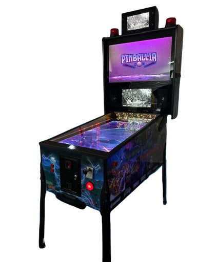 Pinballia 49″ Premium Plus 4K OLED 120 Hz Virtual Pinball Machine black background