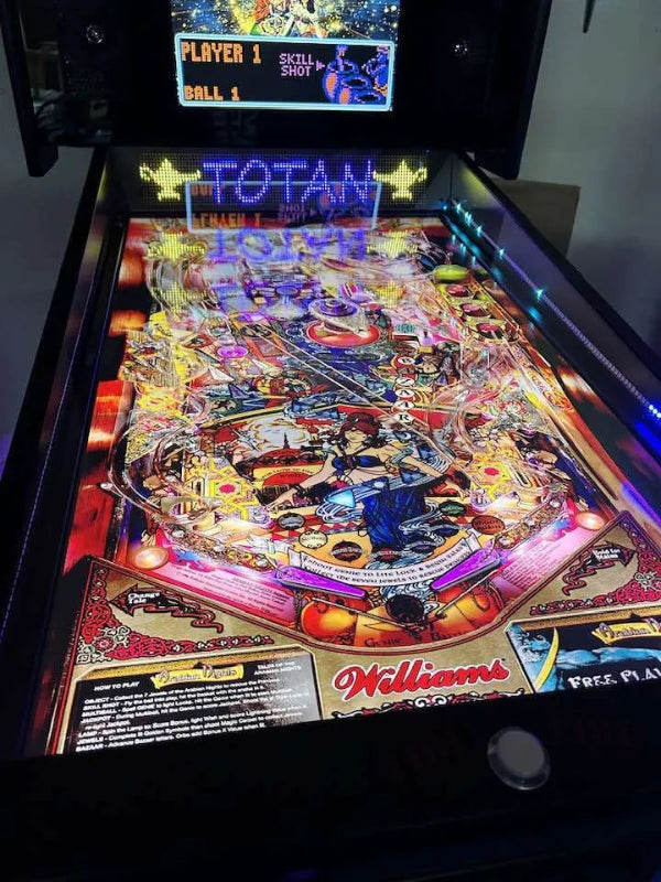 Pinballia 49″ Premium Plus 4K OLED 120 Hz Virtual Pinball Machine top