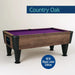 SAM Atlantic Champion Pool Table Country Oak