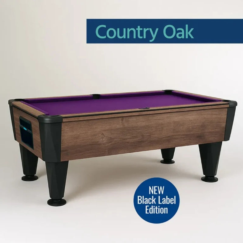 SAM Atlantic Champion Pool Table Country Oak