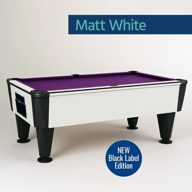 SAM Atlantic Champion Pool Table Matt White