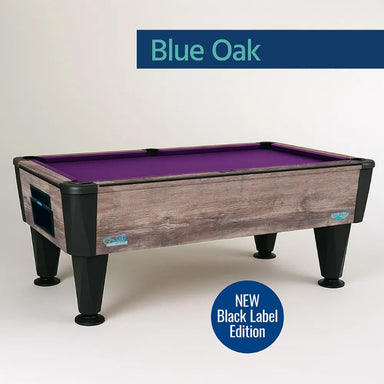 SAM Atlantic Champion Pool Table blue oak
