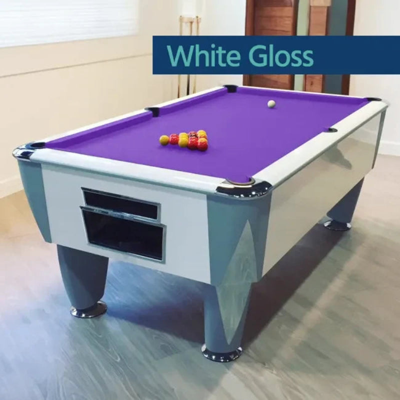 SAM Atlantic Champion Pool Table white gloss