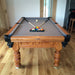 SAM Madrid American Pool Table walnut