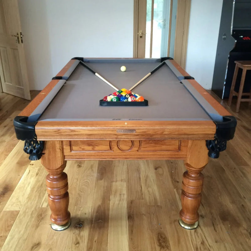 SAM Madrid American Pool Table walnut
