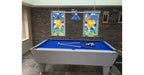SAM Magno Champion American Pool Table blue