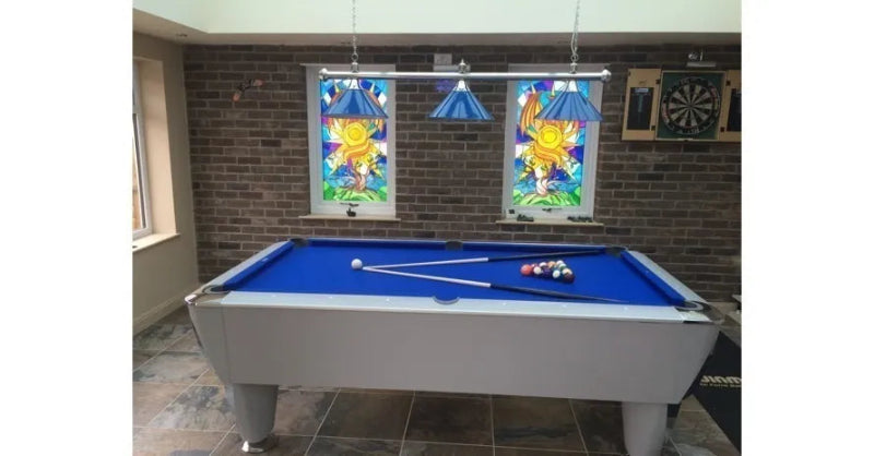 SAM Magno Champion American Pool Table blue