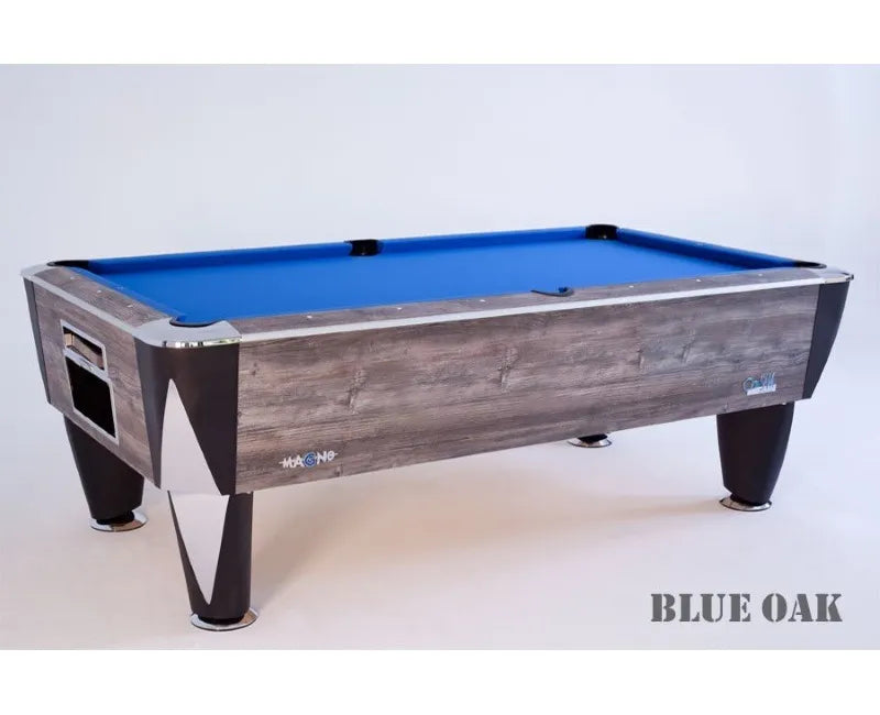 SAM Magno Champion American Pool Table blue oak