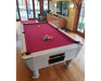 SAM Magno Champion American Pool Table polar burgundy 