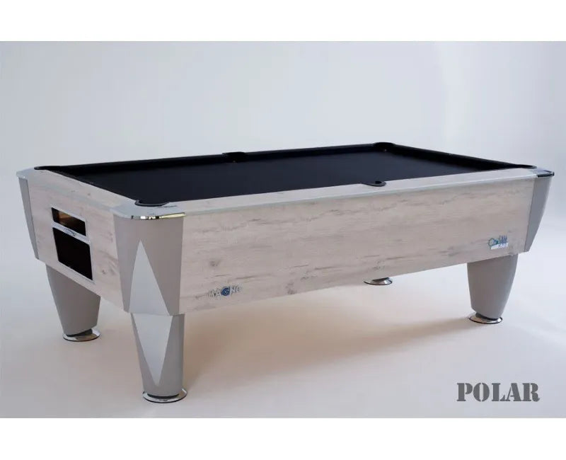 SAM Magno Champion American Pool Table polar oak