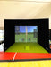 SimBox Golf Simulator Enclosure demo front view